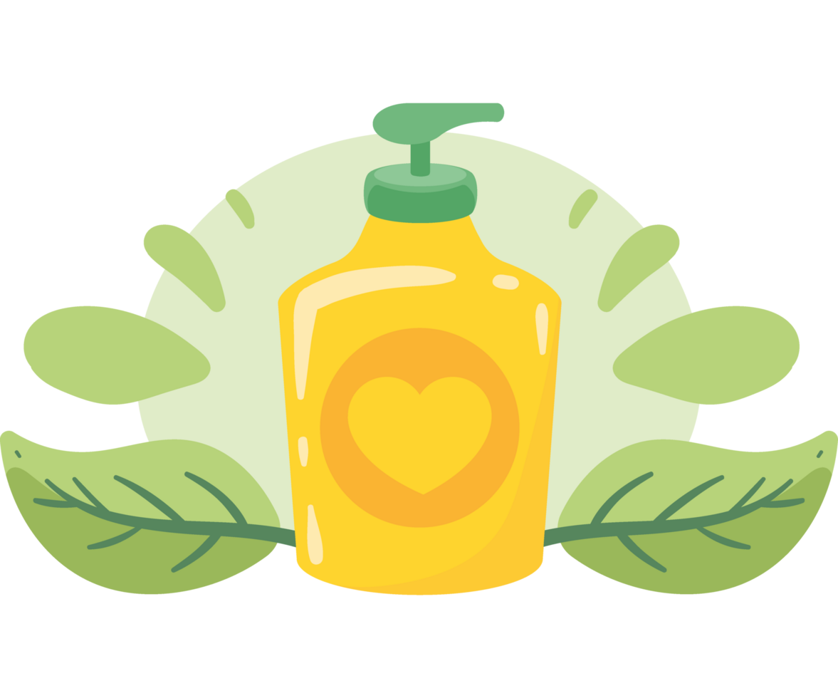 yellow bottle natural product png