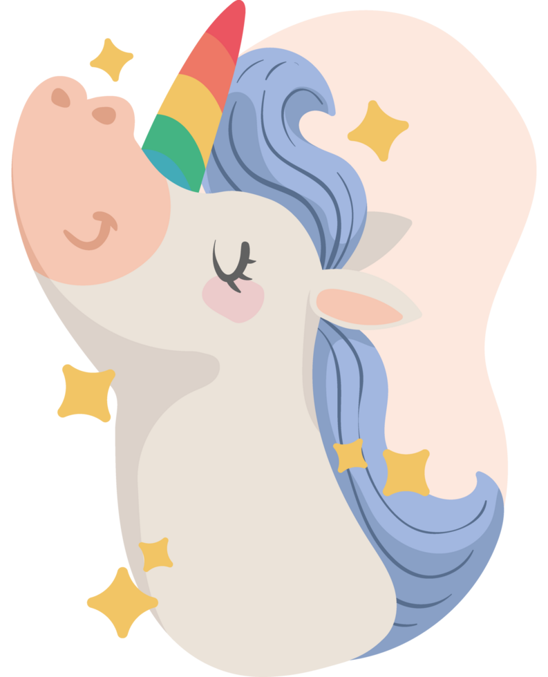 unicorn with LGBTIQ flag png