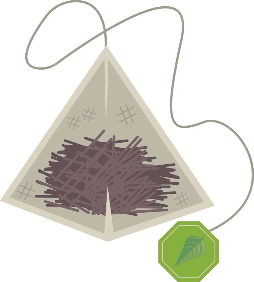 triangle tea bag png