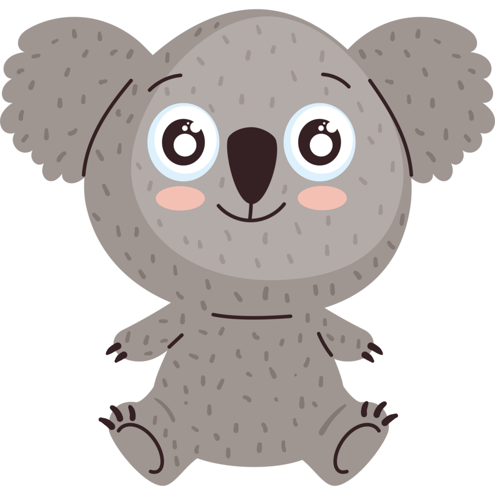 cute koala animal png