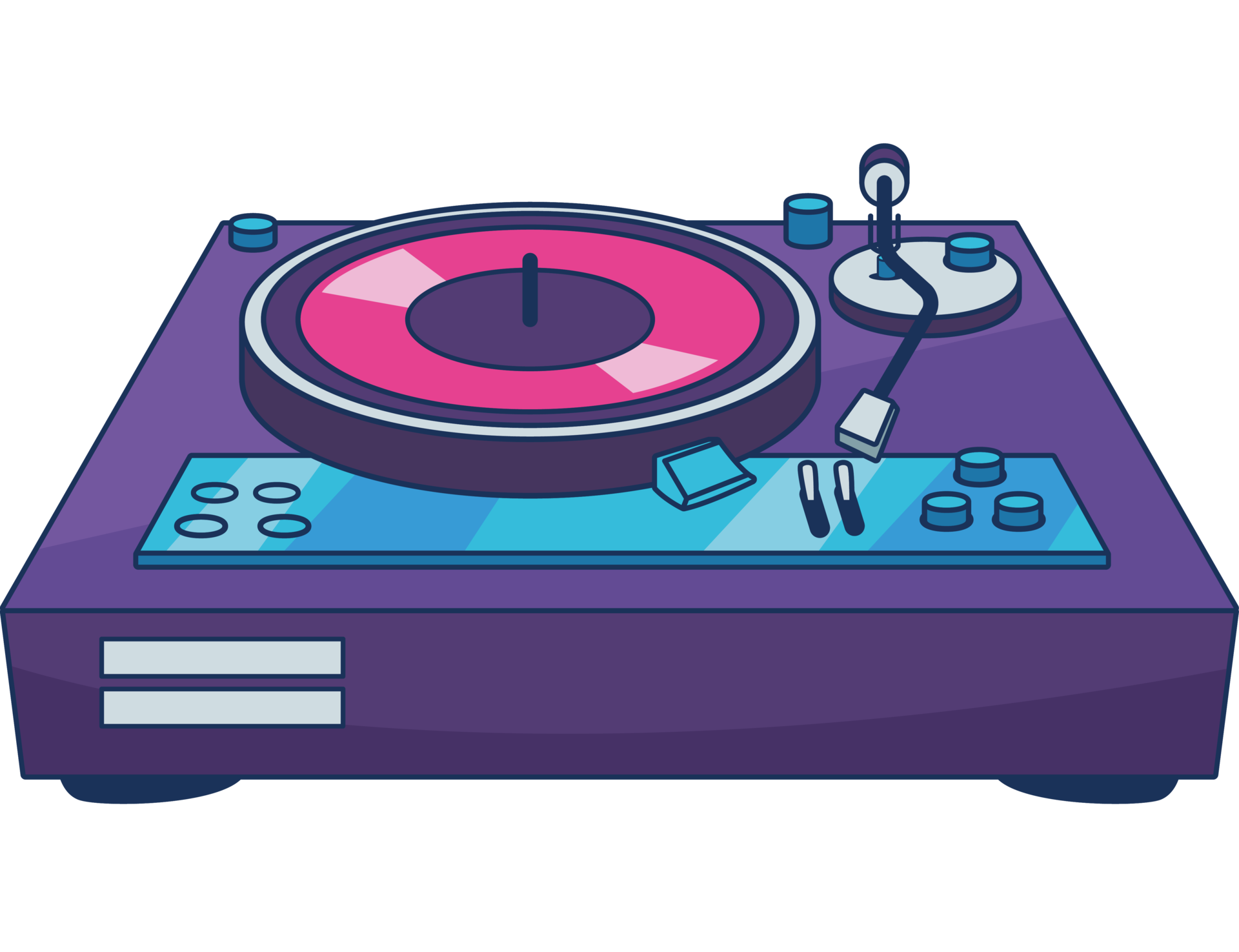 dj-console-90s-pop-art-style-24085676-png
