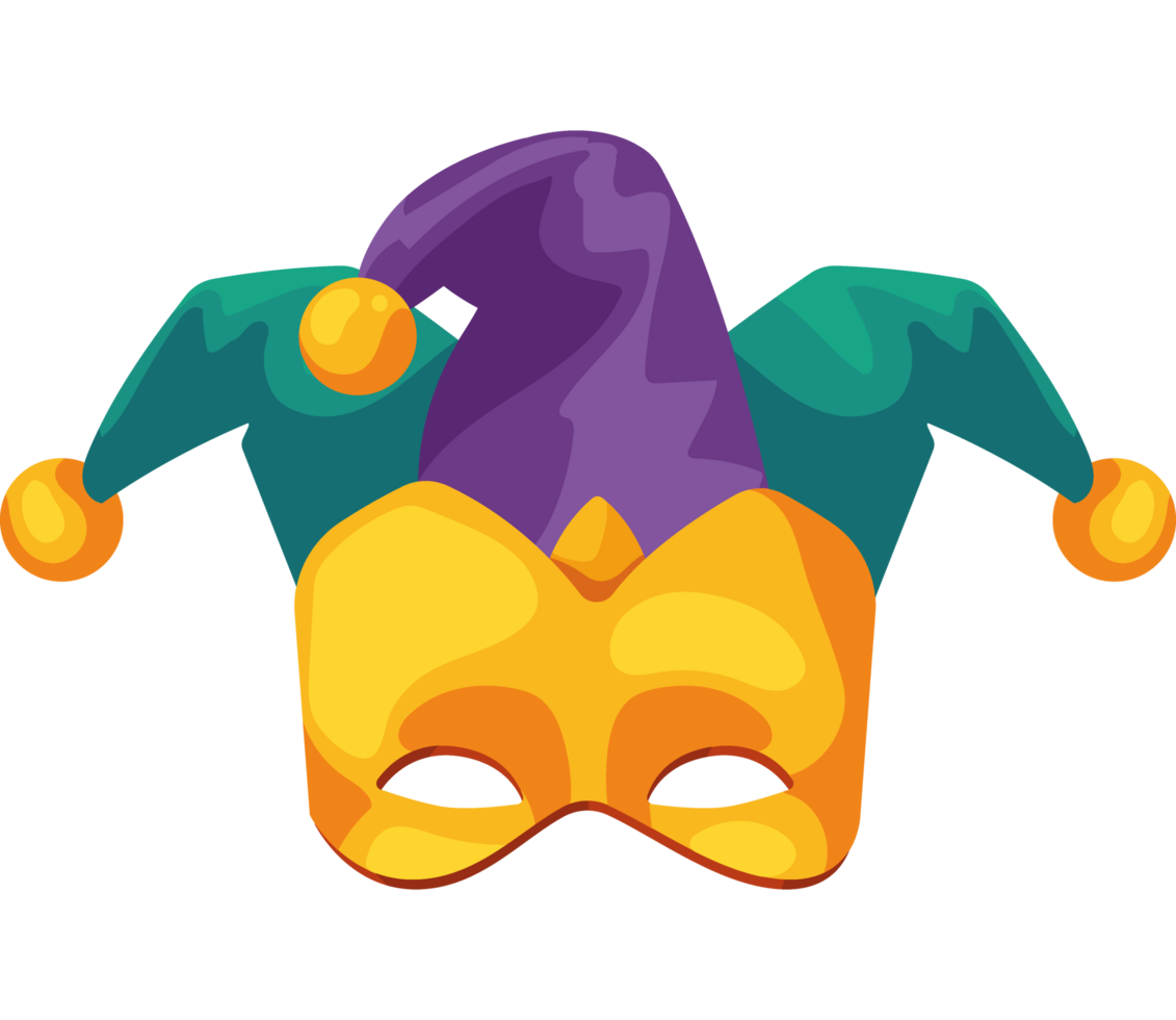 mardi gras joker hat