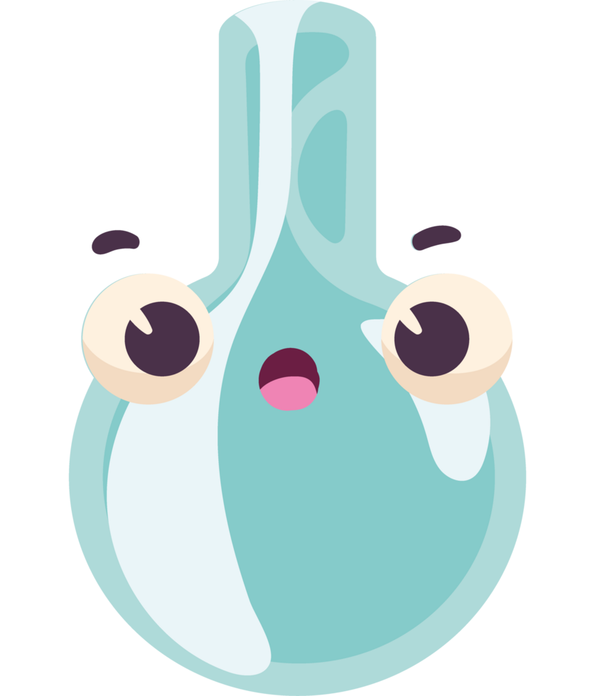 laboratory tube test kawaii png