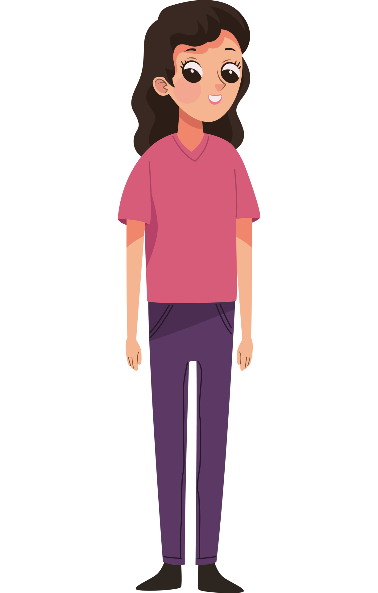 young-woman-tall-standing-24085804-png