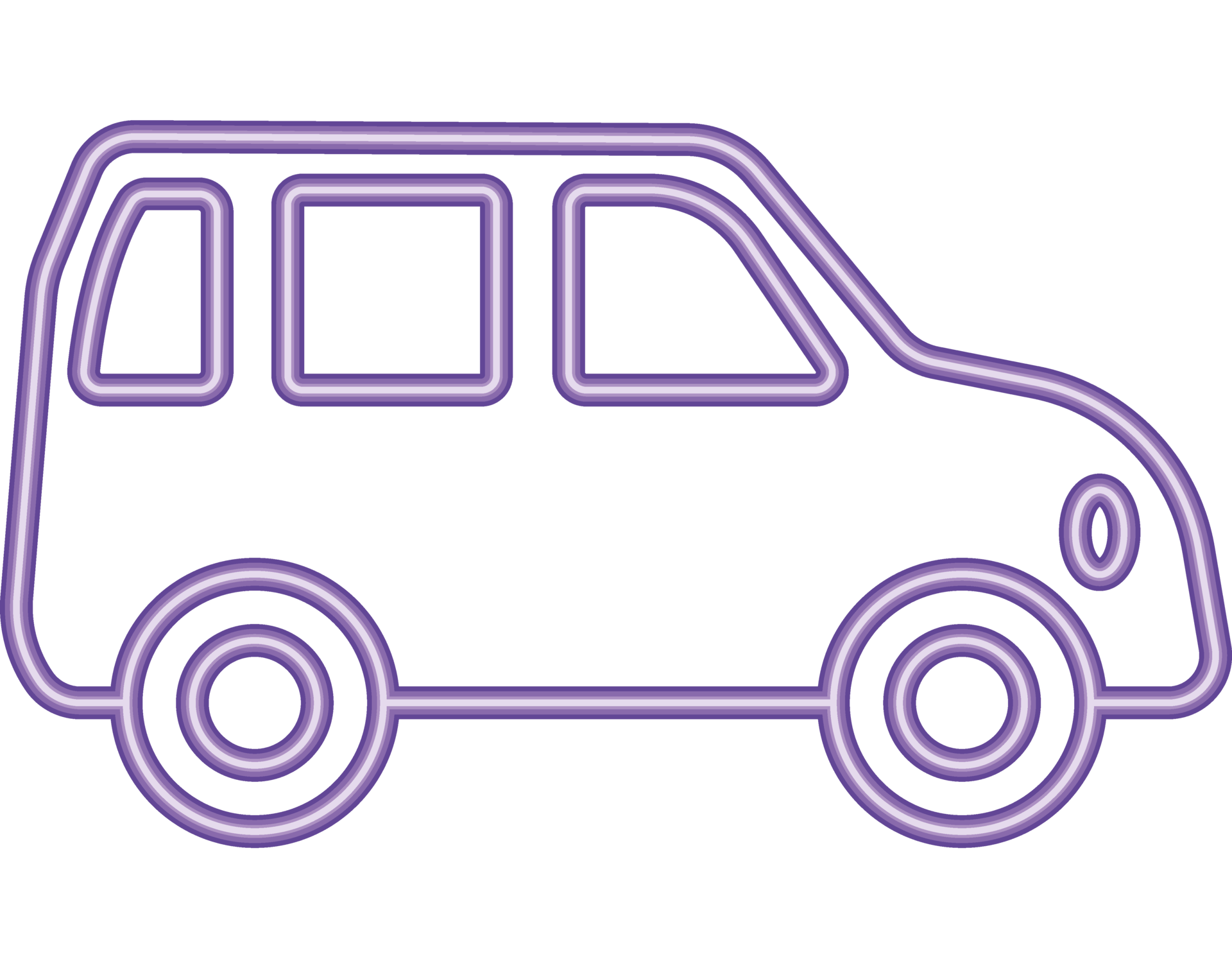 car transport neon light 24085872 PNG