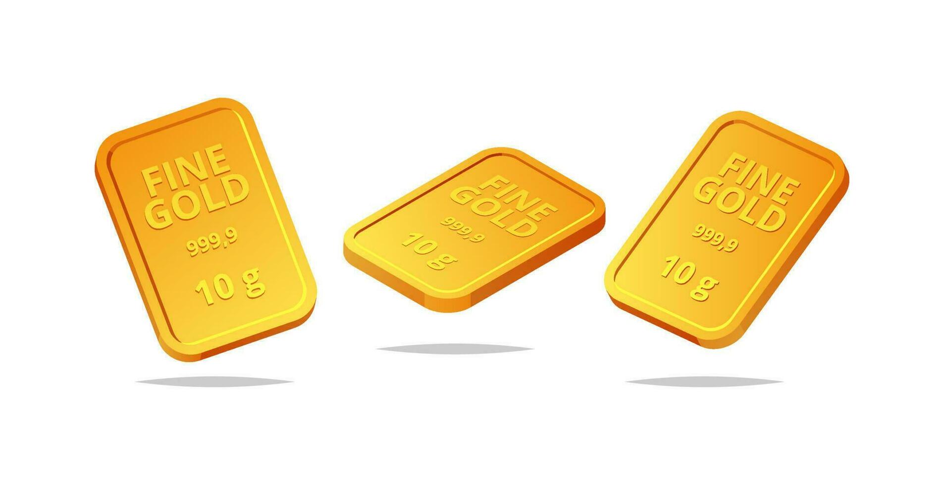 Fine gold isolated on white background 24086358 Vector Art at Vecteezy