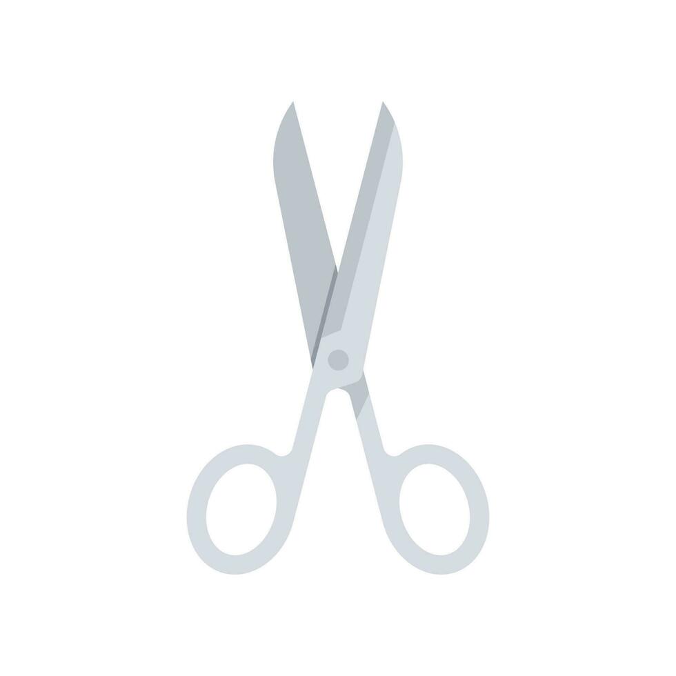 Scissors vector flat design art