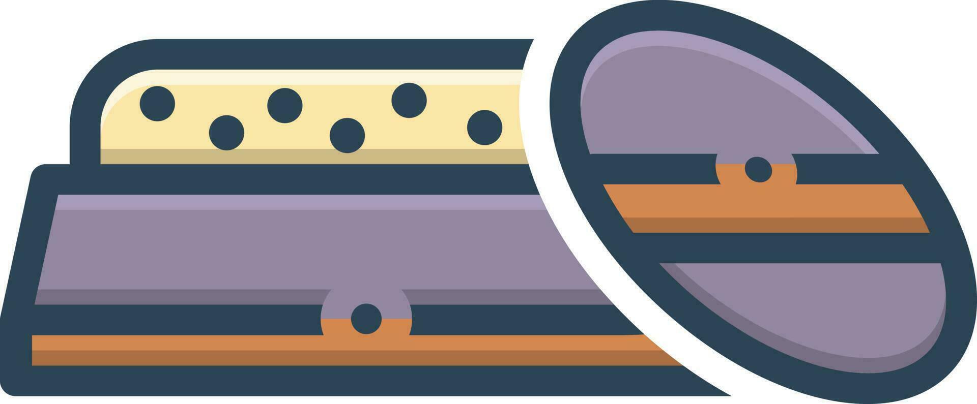 color icon for powder vector
