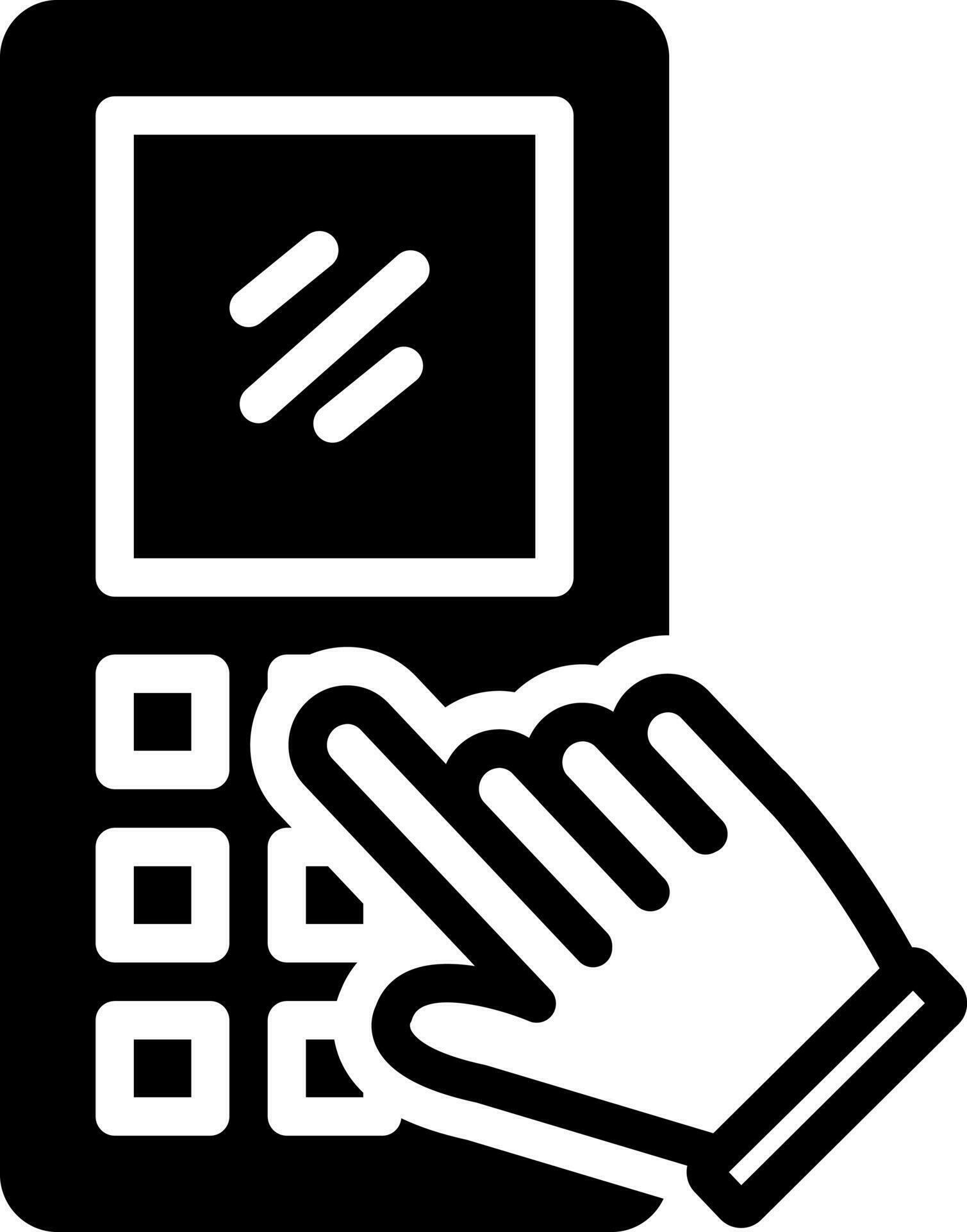 solid icon for dial pad 24087800 Vector Art at Vecteezy