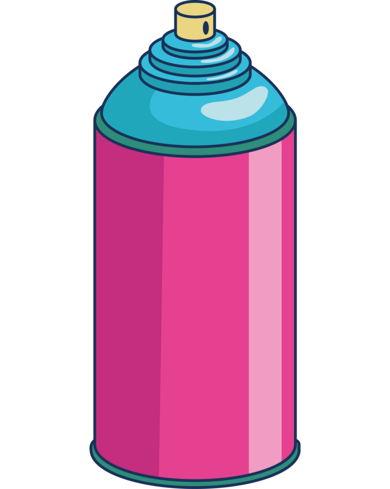 spray paint 90s pop art style png