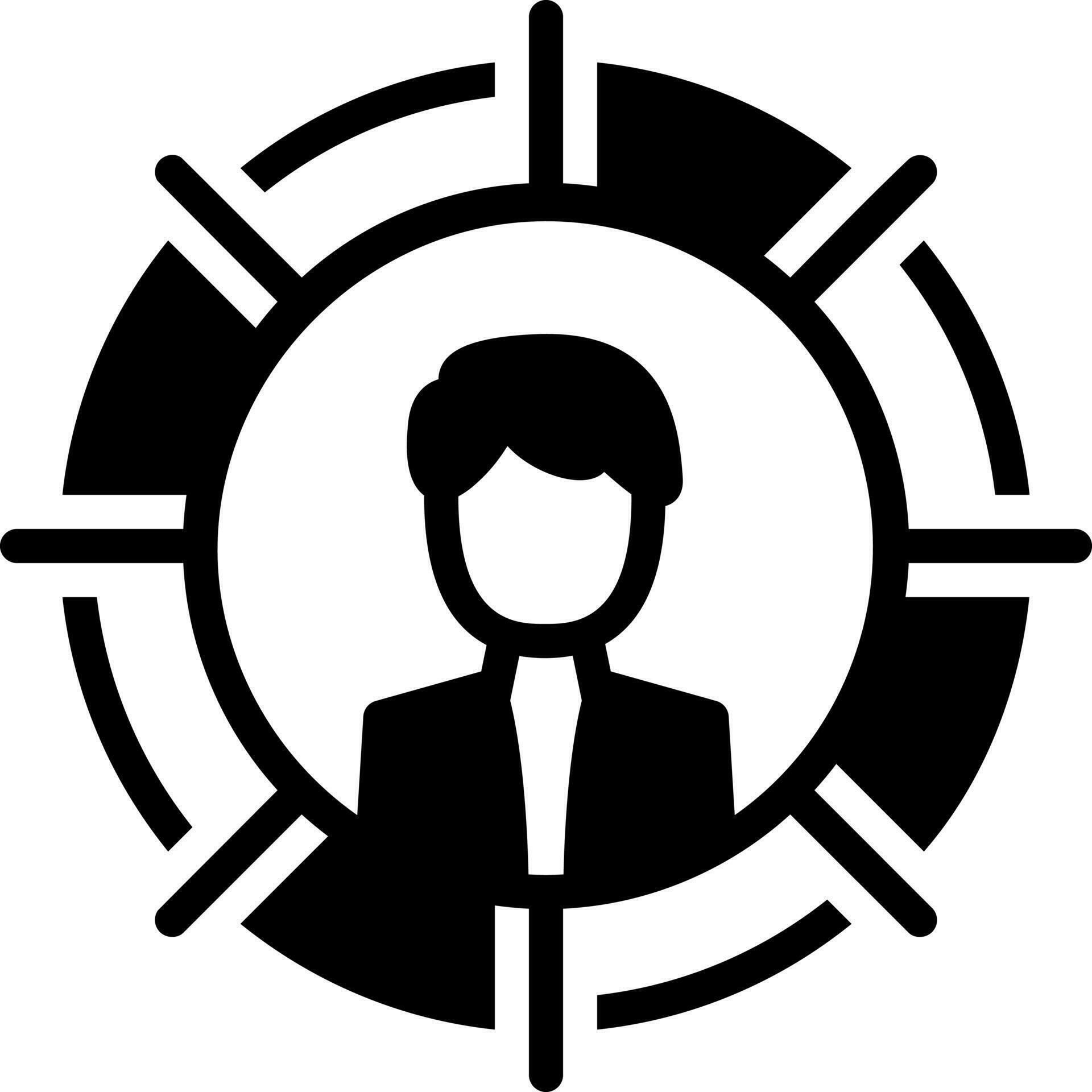solid icon for personal development 24088201 Vector Art at Vecteezy