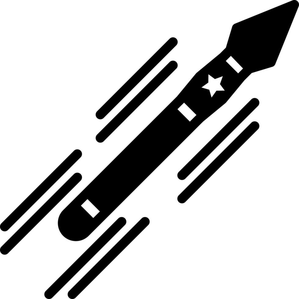 solid icon for javelling vector