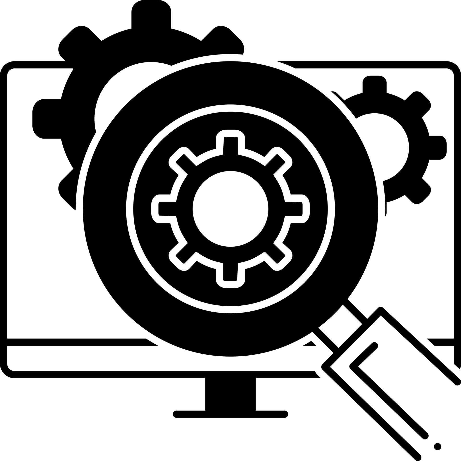 solid icon for functional analysis 24088233 Vector Art at Vecteezy