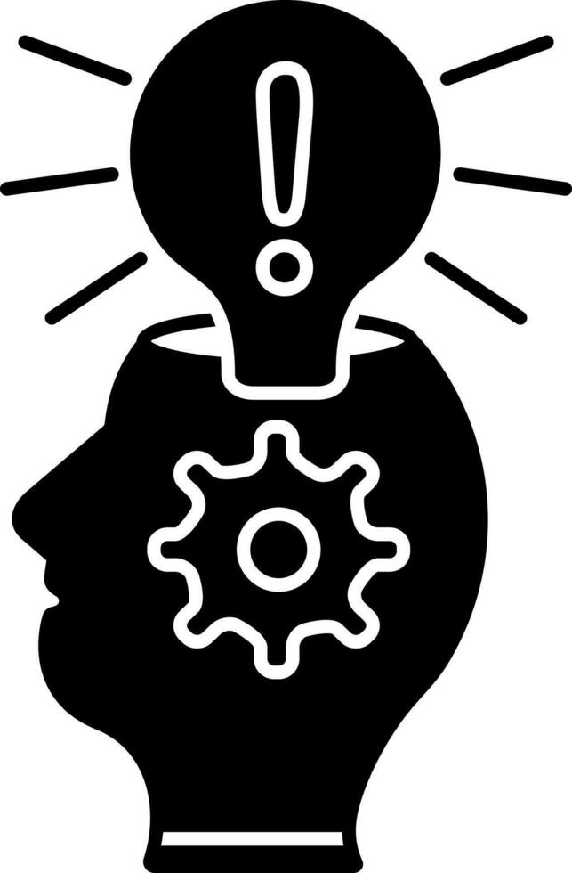 solid icon for solution vector