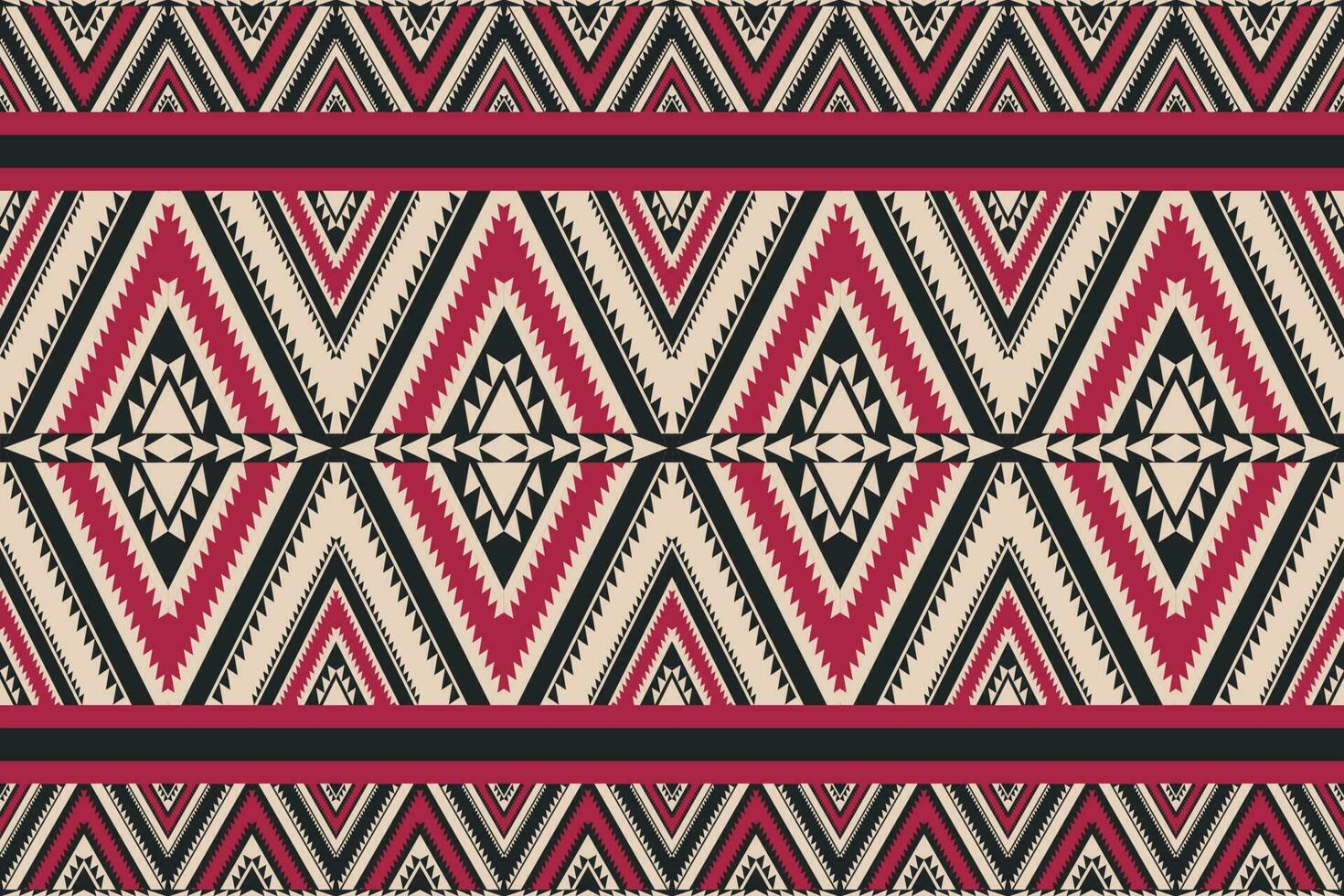 nativo azteca bordado modelo. azteca navajo geométrico rayas sin costura modelo. étnico Sur oeste geométrico modelo utilizar para textil, alfombra, alfombra, tapiz, almohadón, tapicería, fondo de pantalla, etc. vector