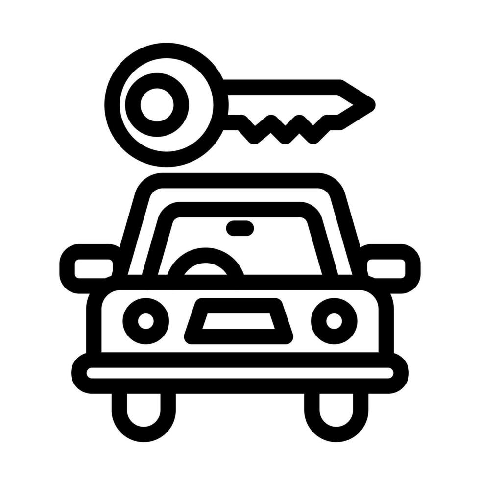 Car Rental Icon Design vector