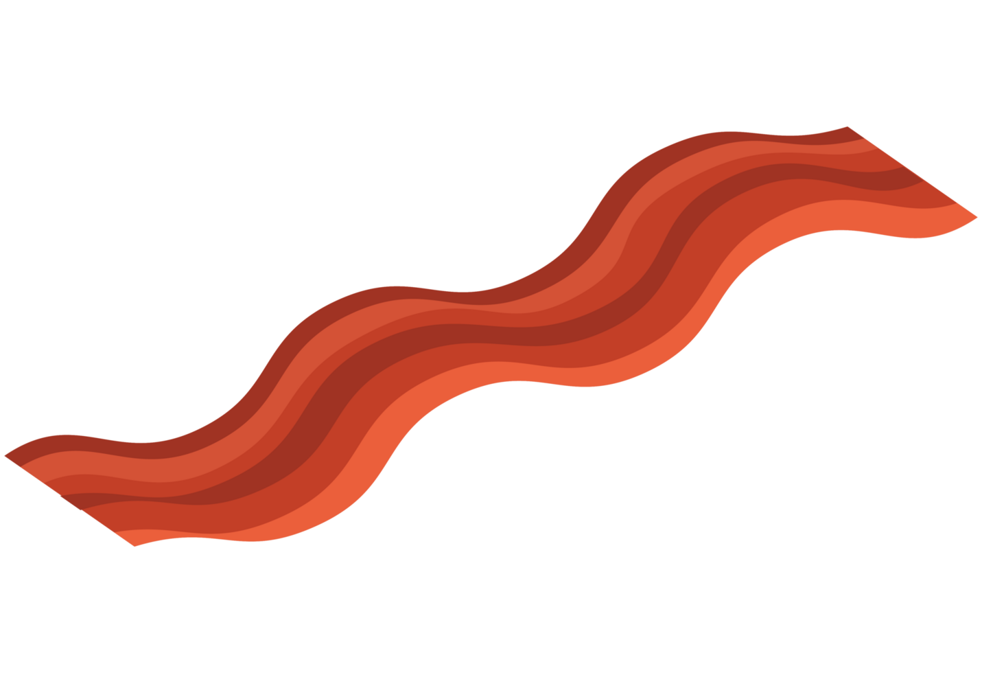 fresh delicious bacon png