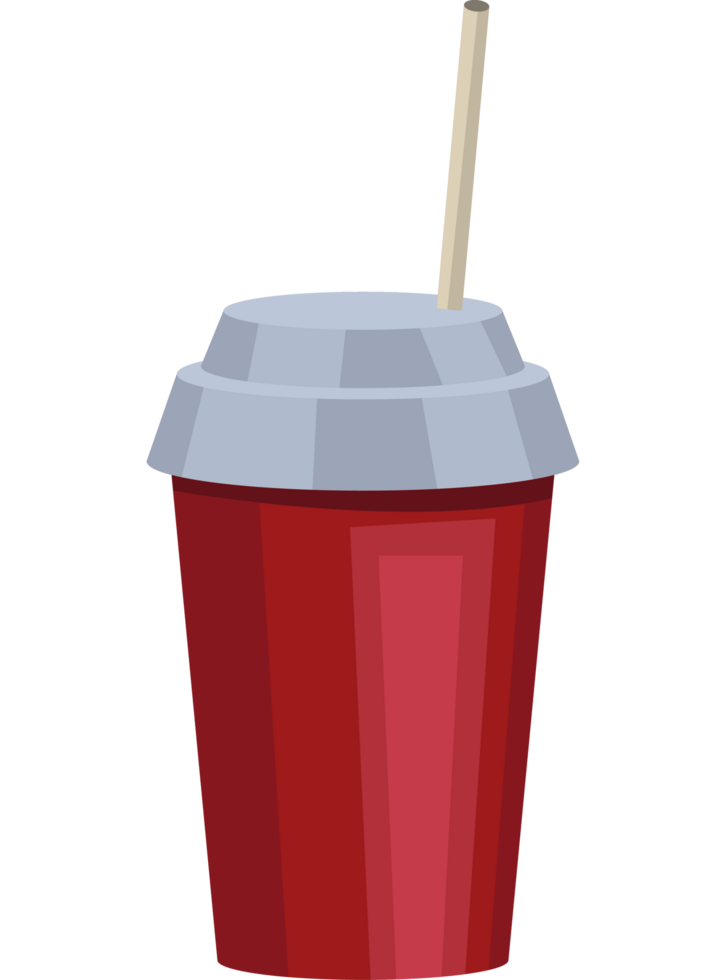 soda in take away pot png