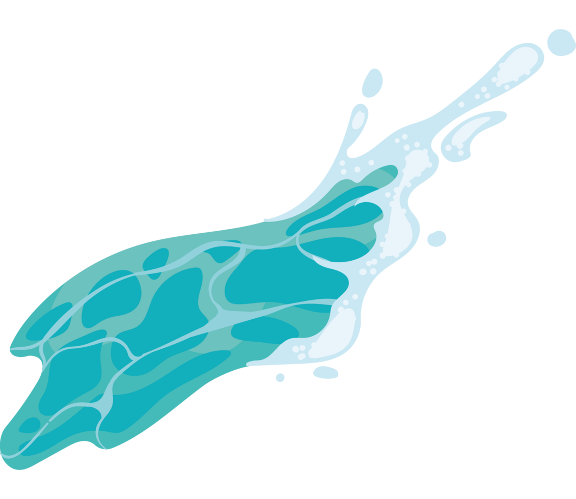 h2o wave nature png