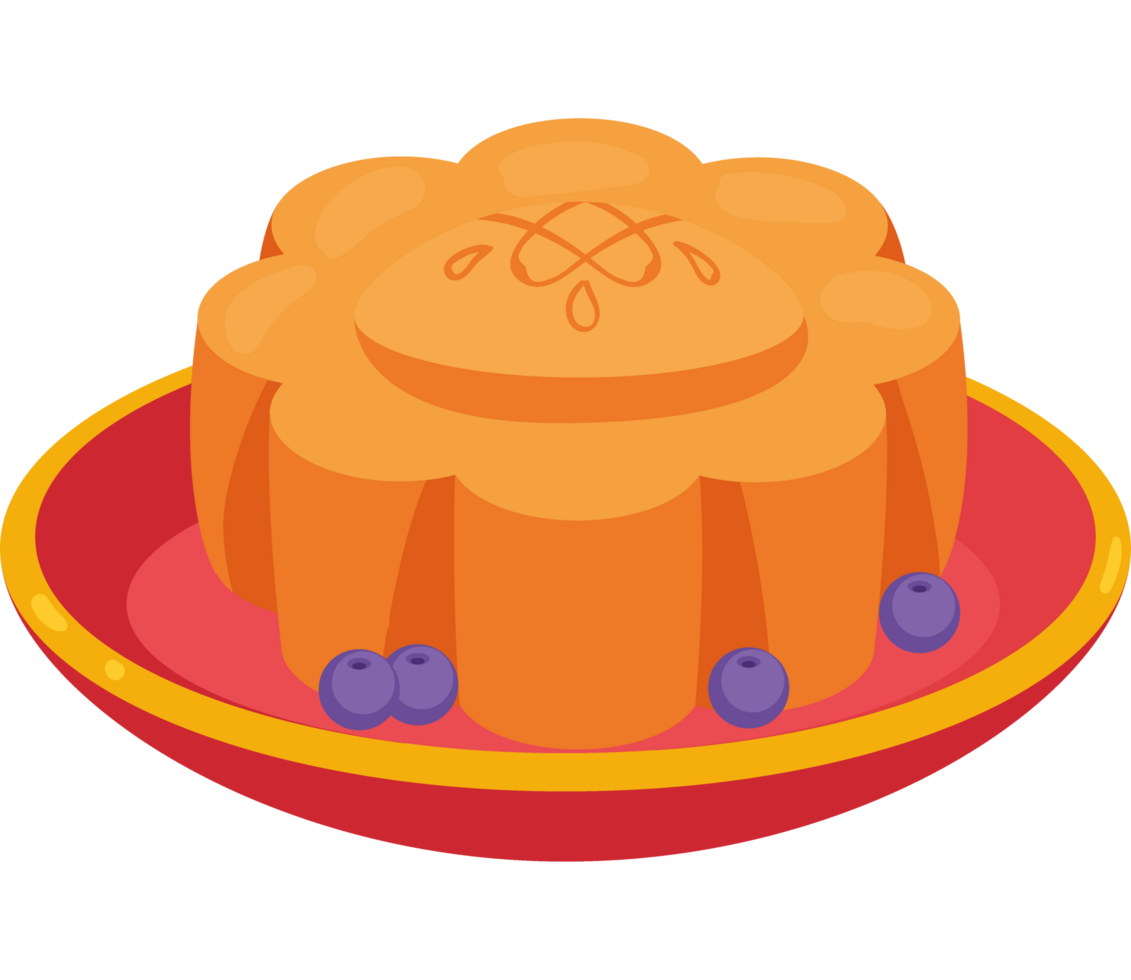 chinese mooncake traditional dessert png