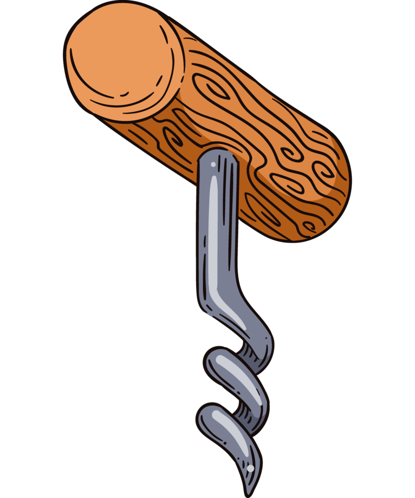 wine corkscrew tool png