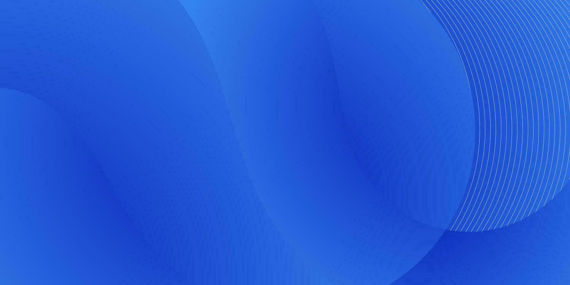abstract blue wave gradient background vector