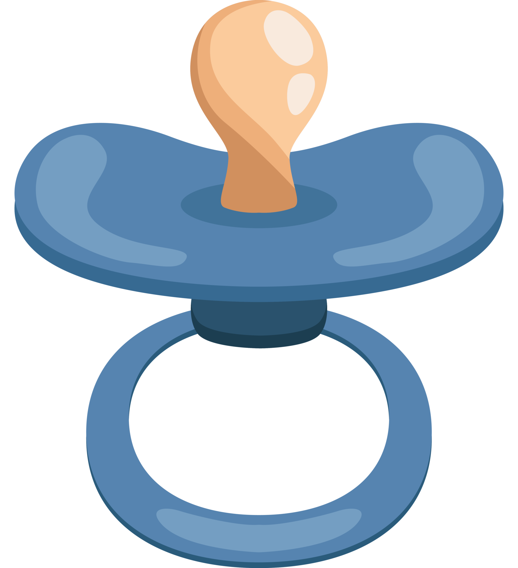 blue pacifier baby accessory 24089803 PNG