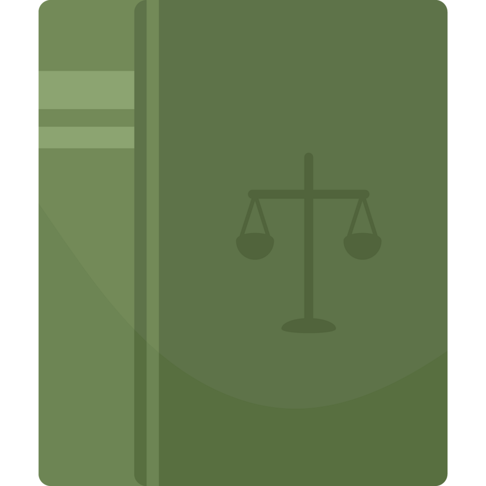 green law book justice png