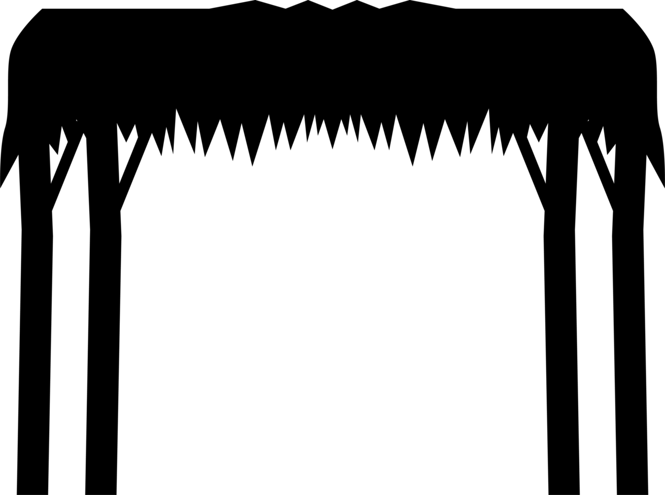 stable manger silhouette png