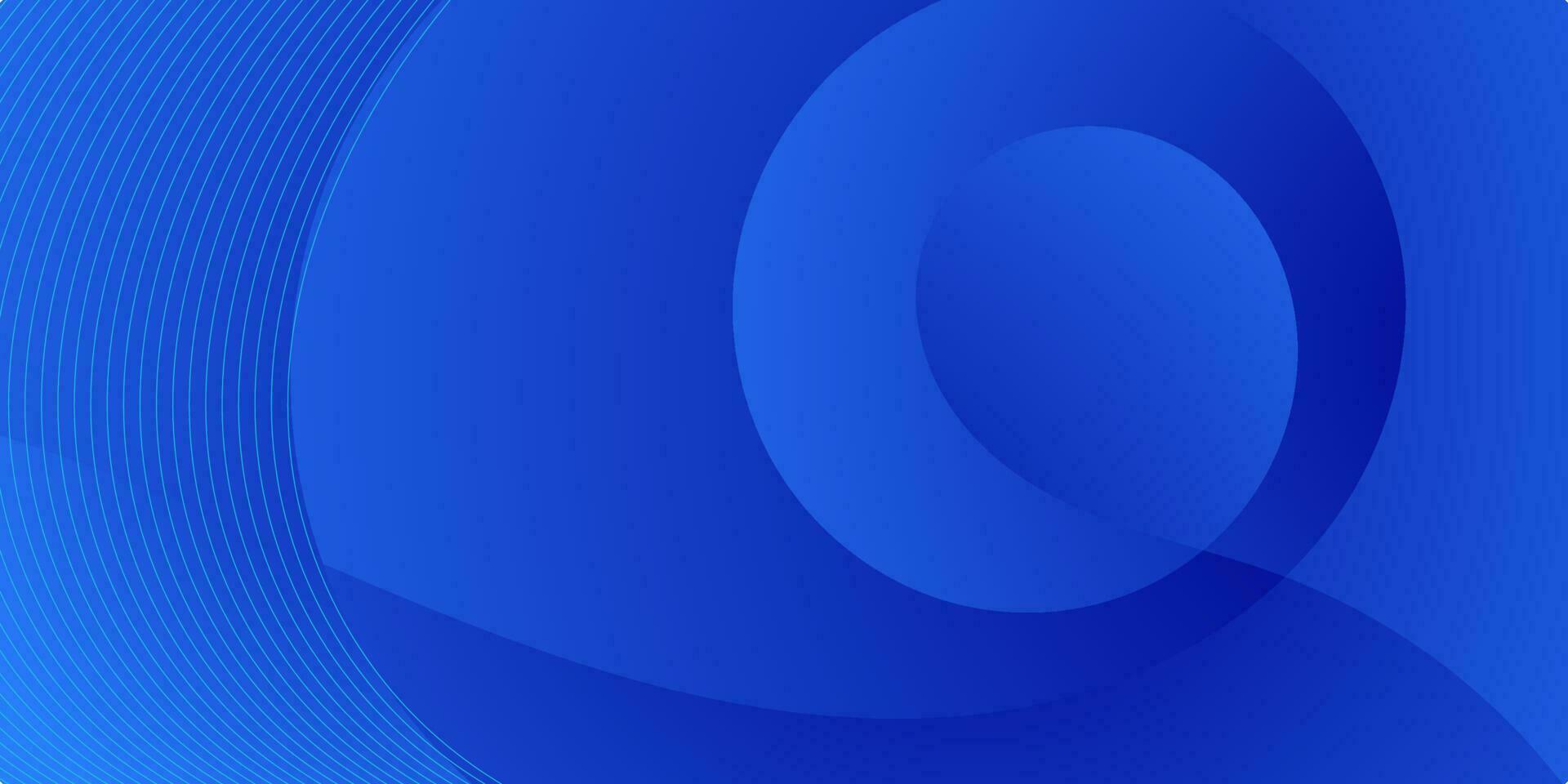 abstract  blue wave gradient background for business vector