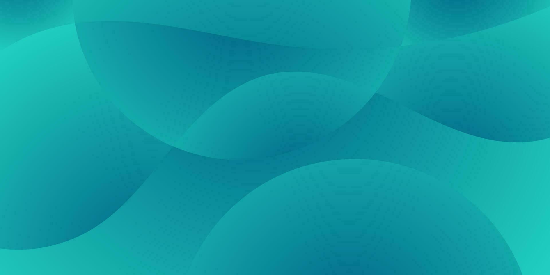 abstract green background with waves. vector illustration.