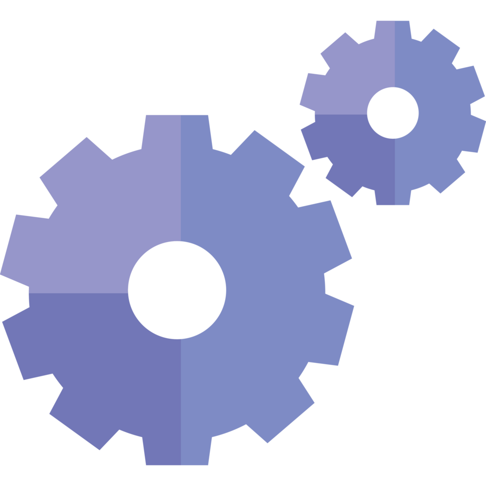 gears cogs setting png