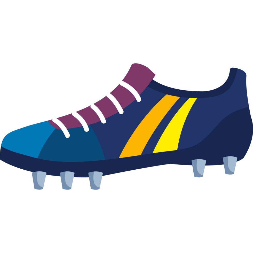 equipamento esportivo de sapato de futebol png