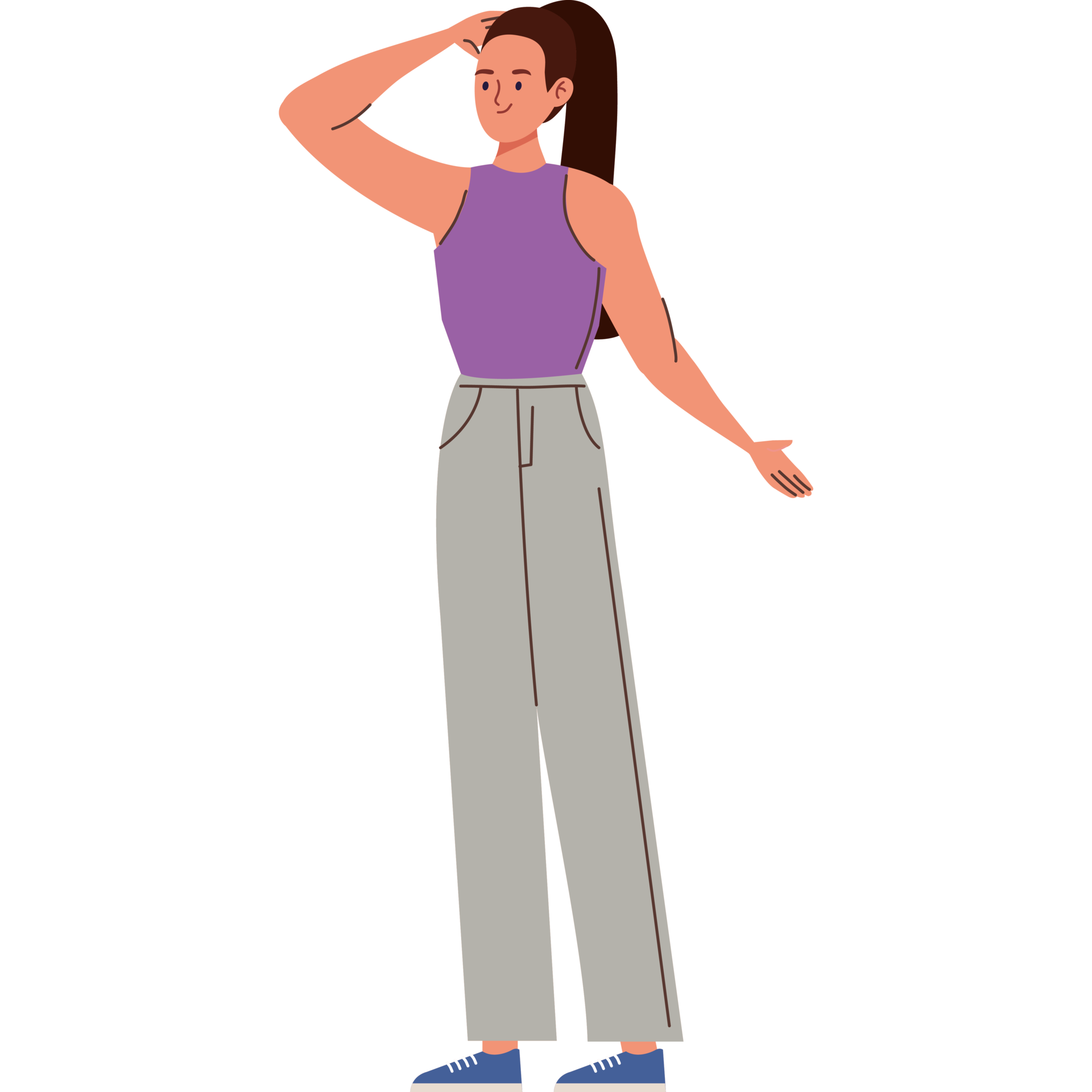 Young Tall Woman 24090344 PNG young-tall-woman-24090344-png