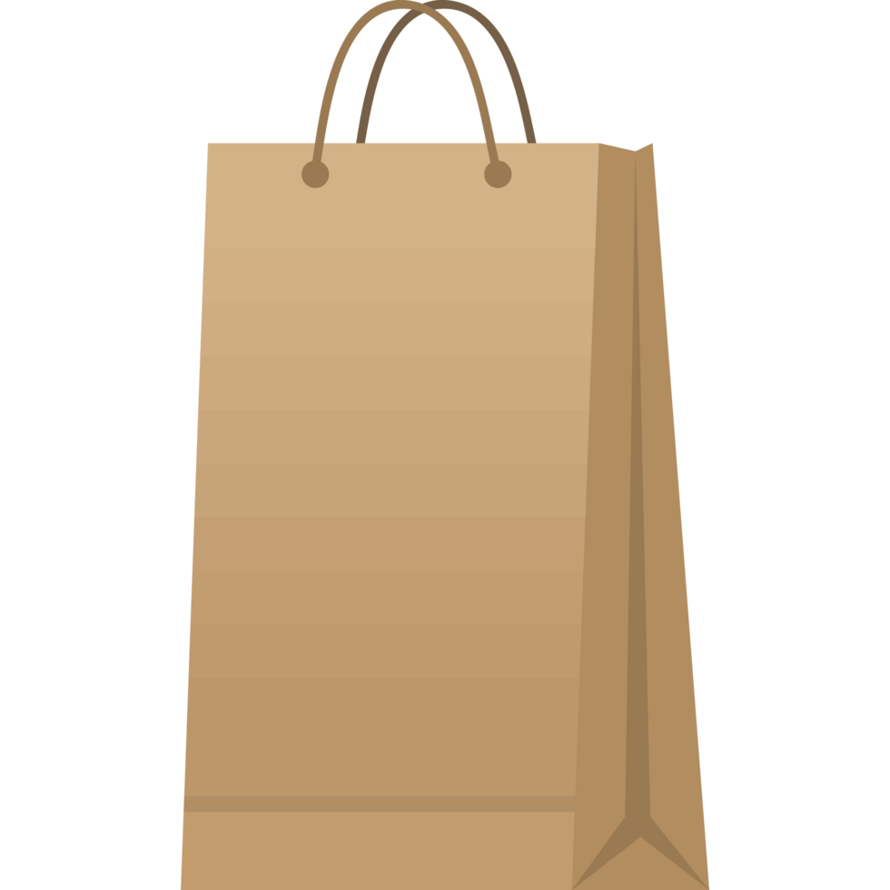 handle shopping bag mockup png
