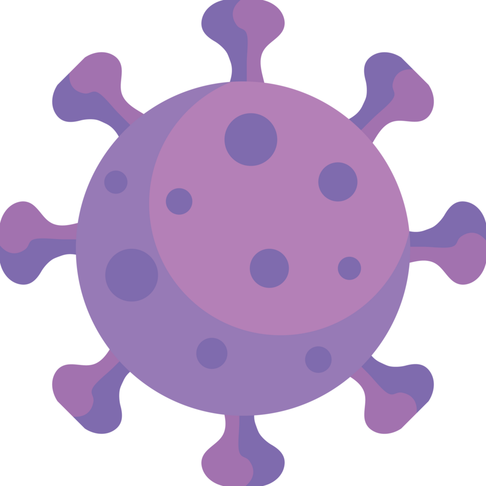 covid19 virus deeltje Purper png