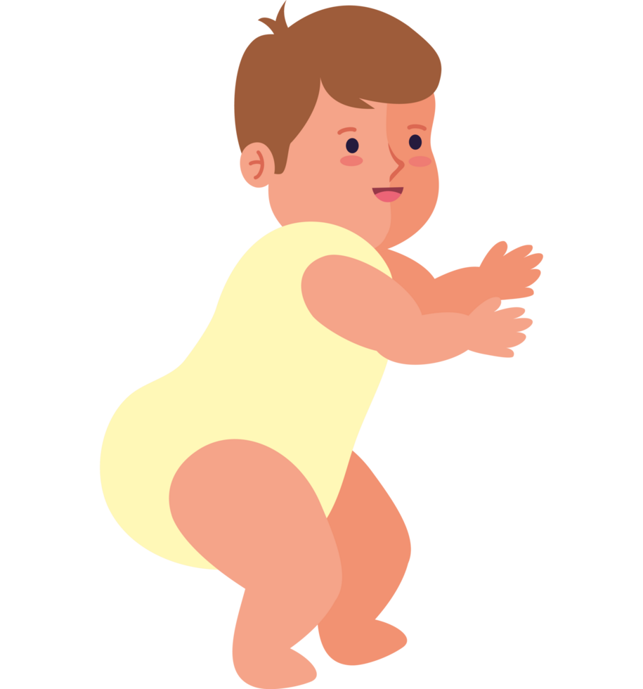 happy little son baby png