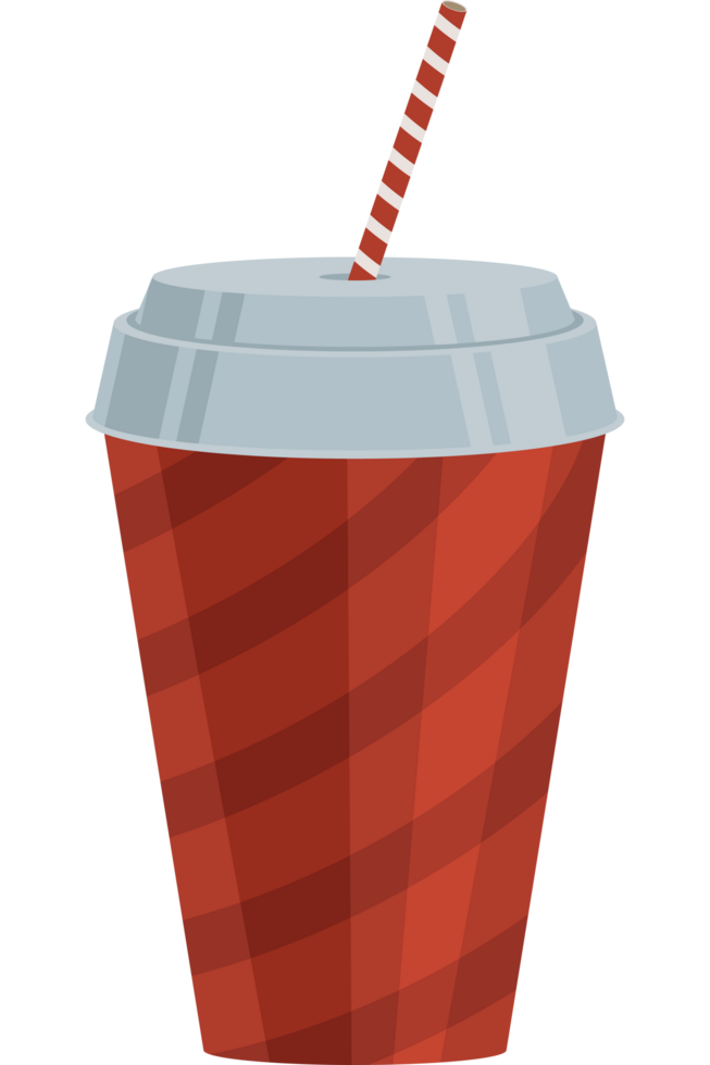 soda in take away pot png