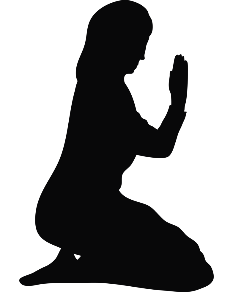 mary virgin manger silhouette png