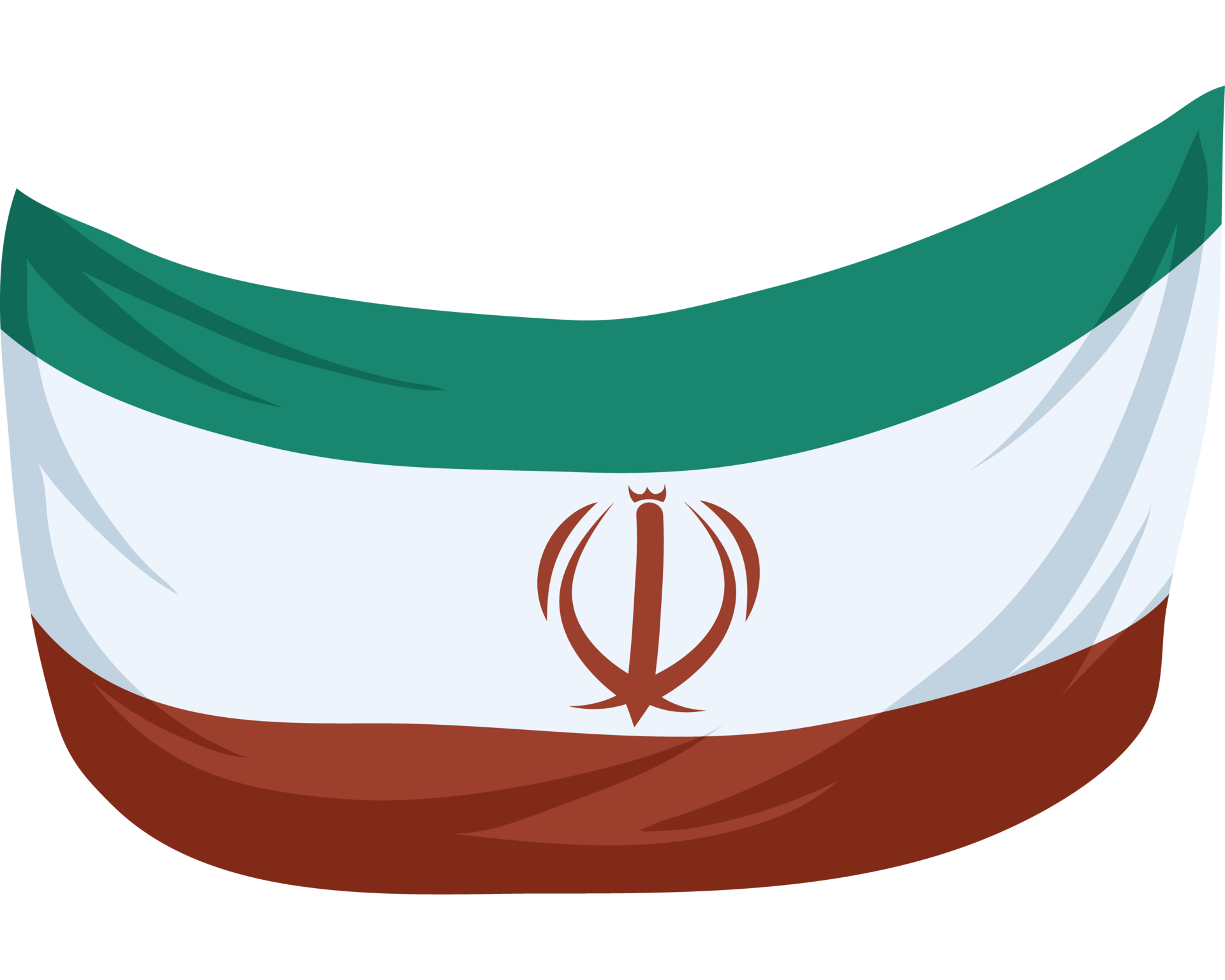 iranian flag hanging 24090616 PNG