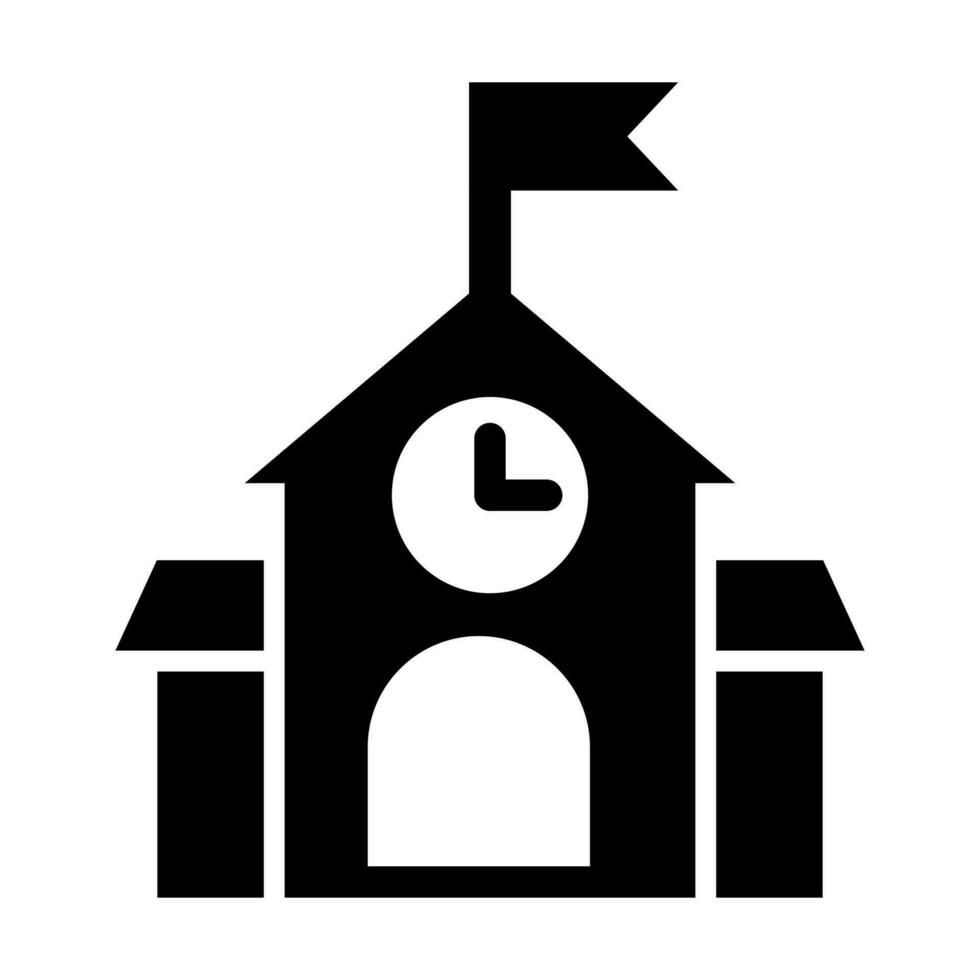 School Vector Glyph Icon Design