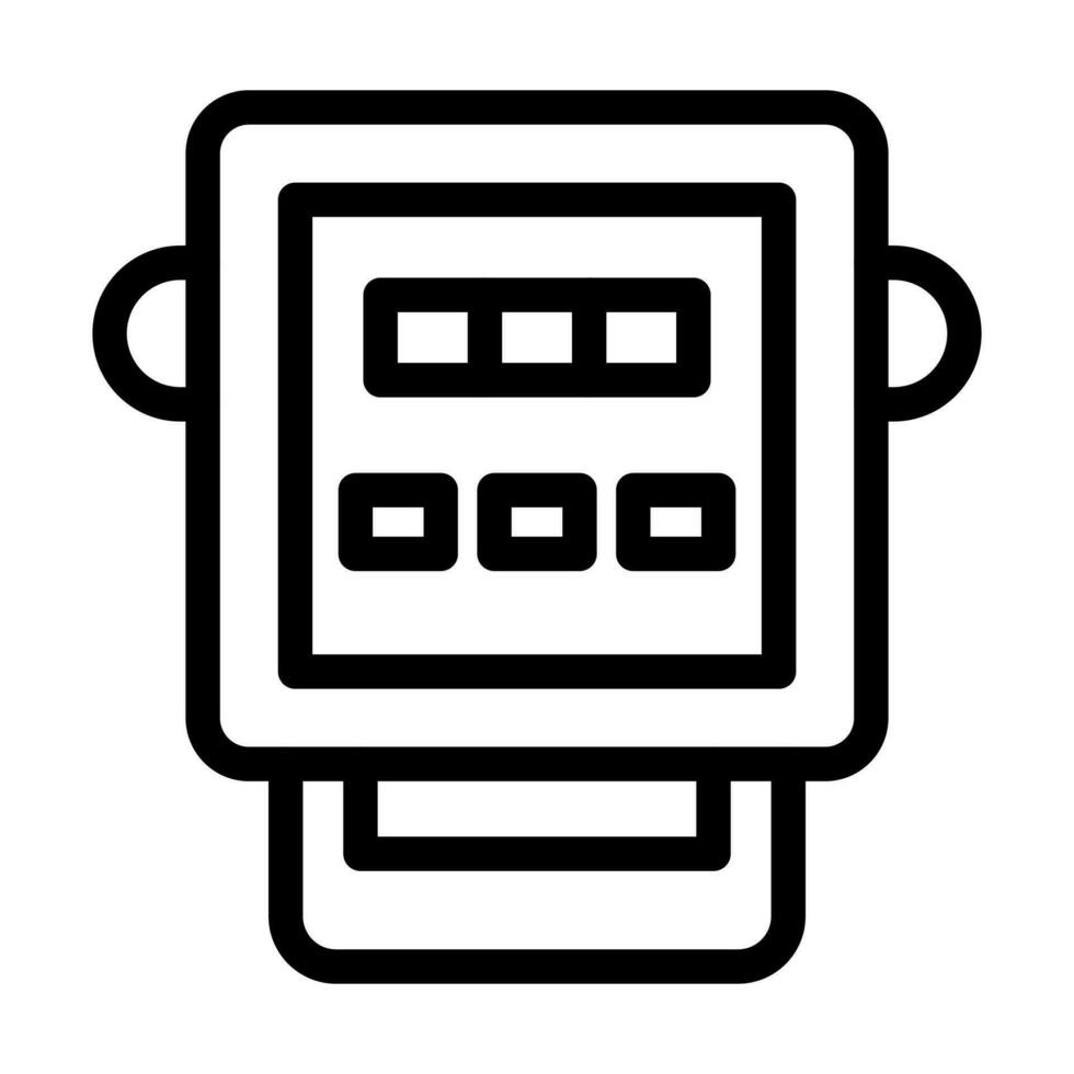 Meter Icon Design vector