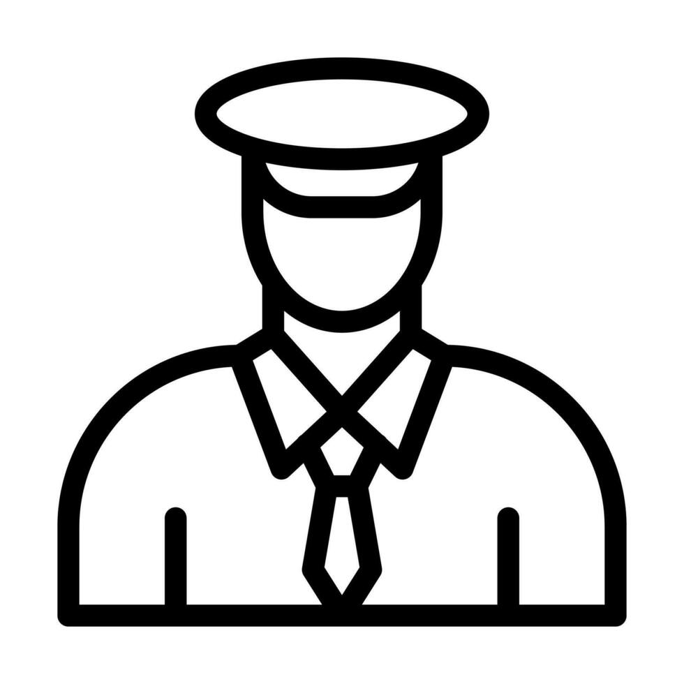 Chauffeur Icon Design vector