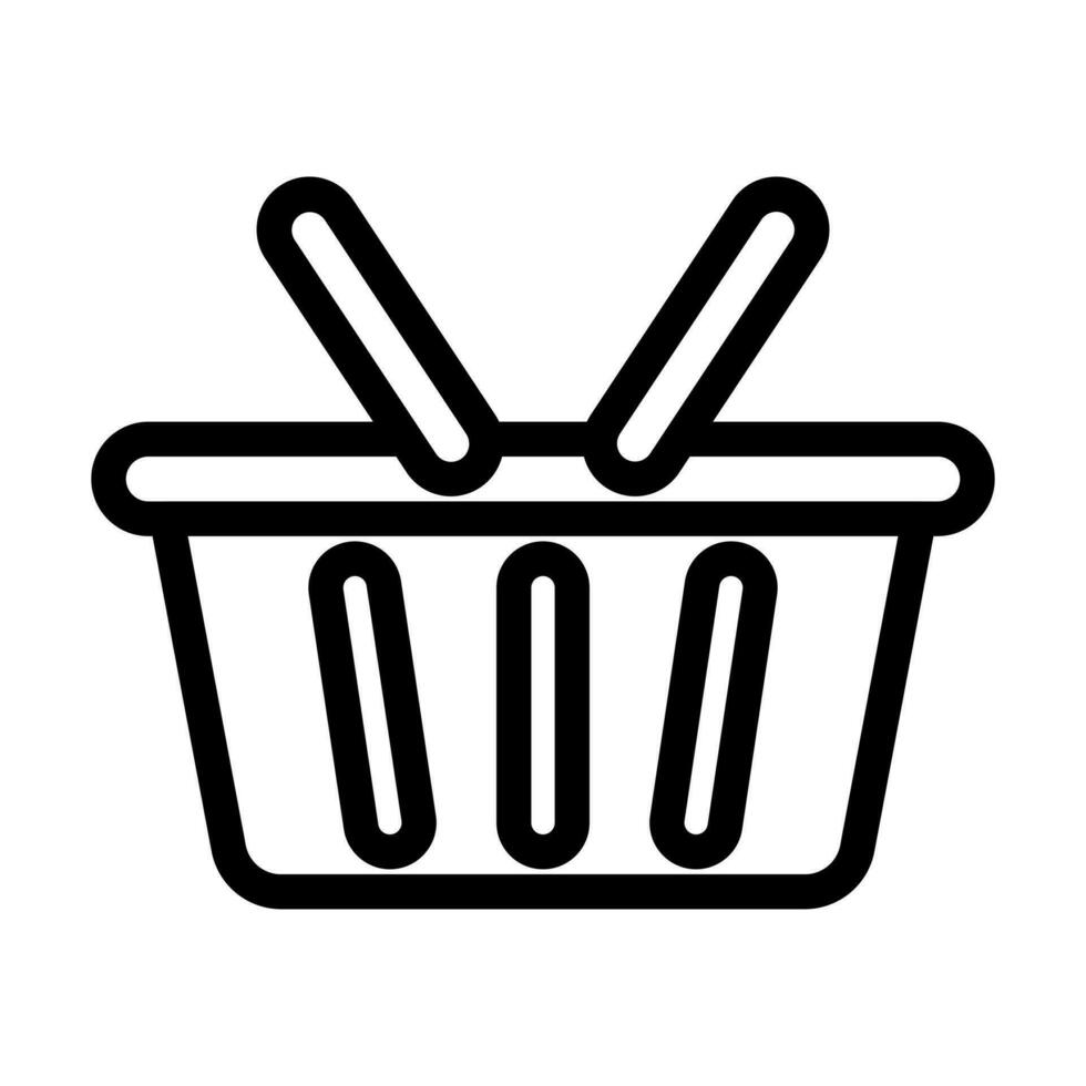 Shopping Basket Icon Design vector