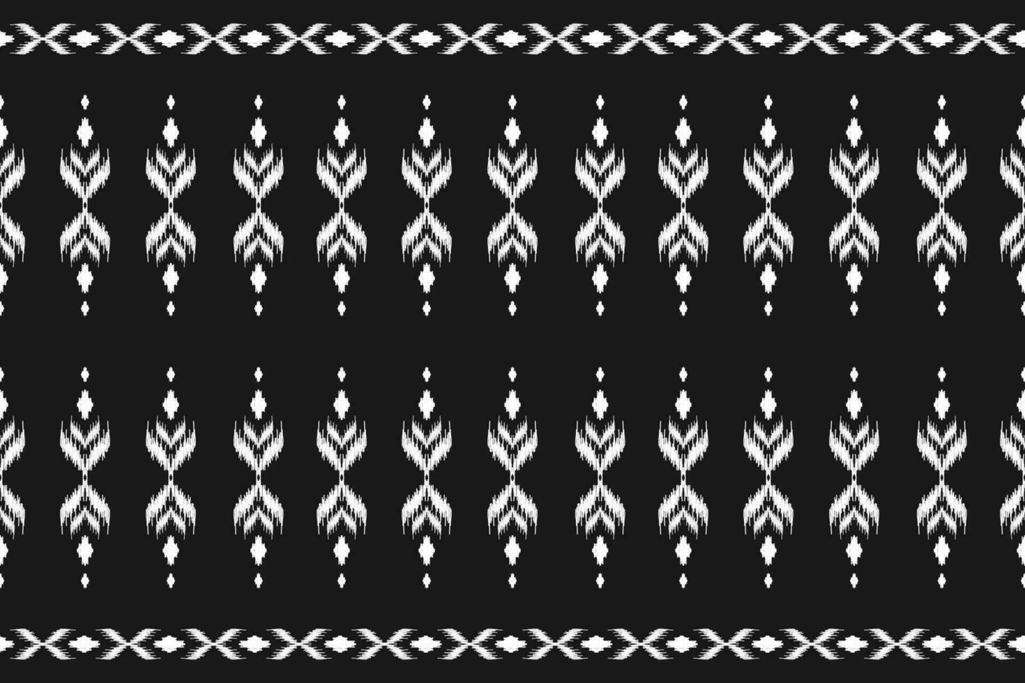 arte de patrón tribal étnico de alfombras. patrón étnico ikat sin fisuras. estilo americano, mexicano. vector