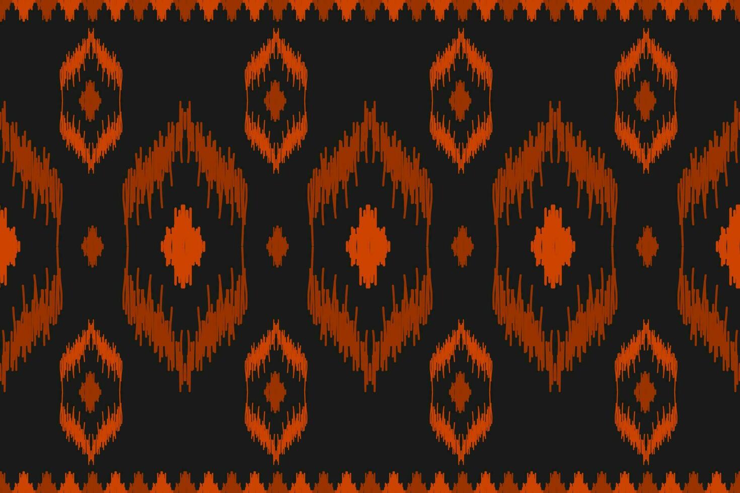 Carpet ethnic tribal pattern art. Ethnic ikat seamless pattern. American, Mexican style. vector