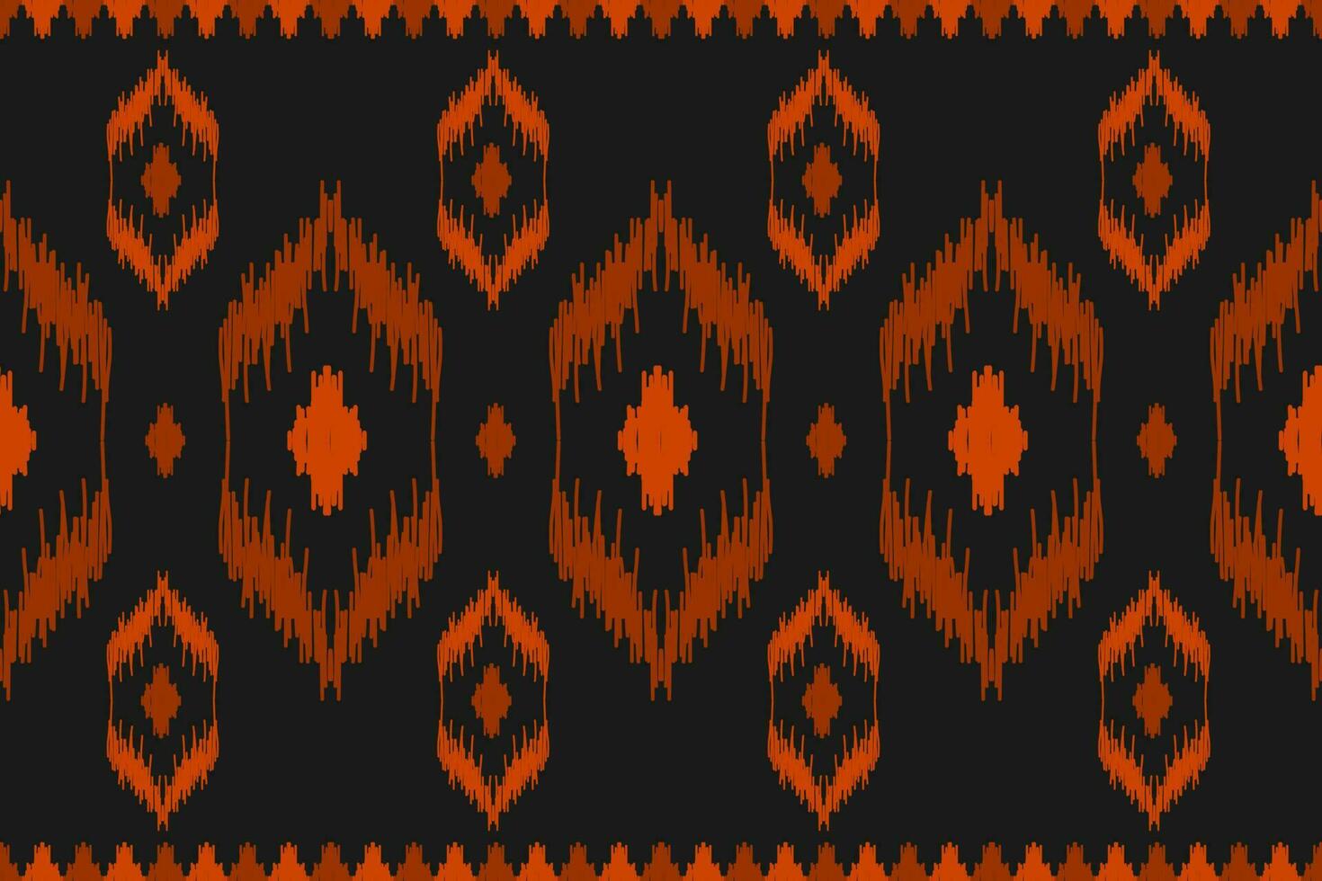 arte de patrón tribal étnico de alfombras. patrón étnico ikat sin fisuras. estilo americano, mexicano. vector