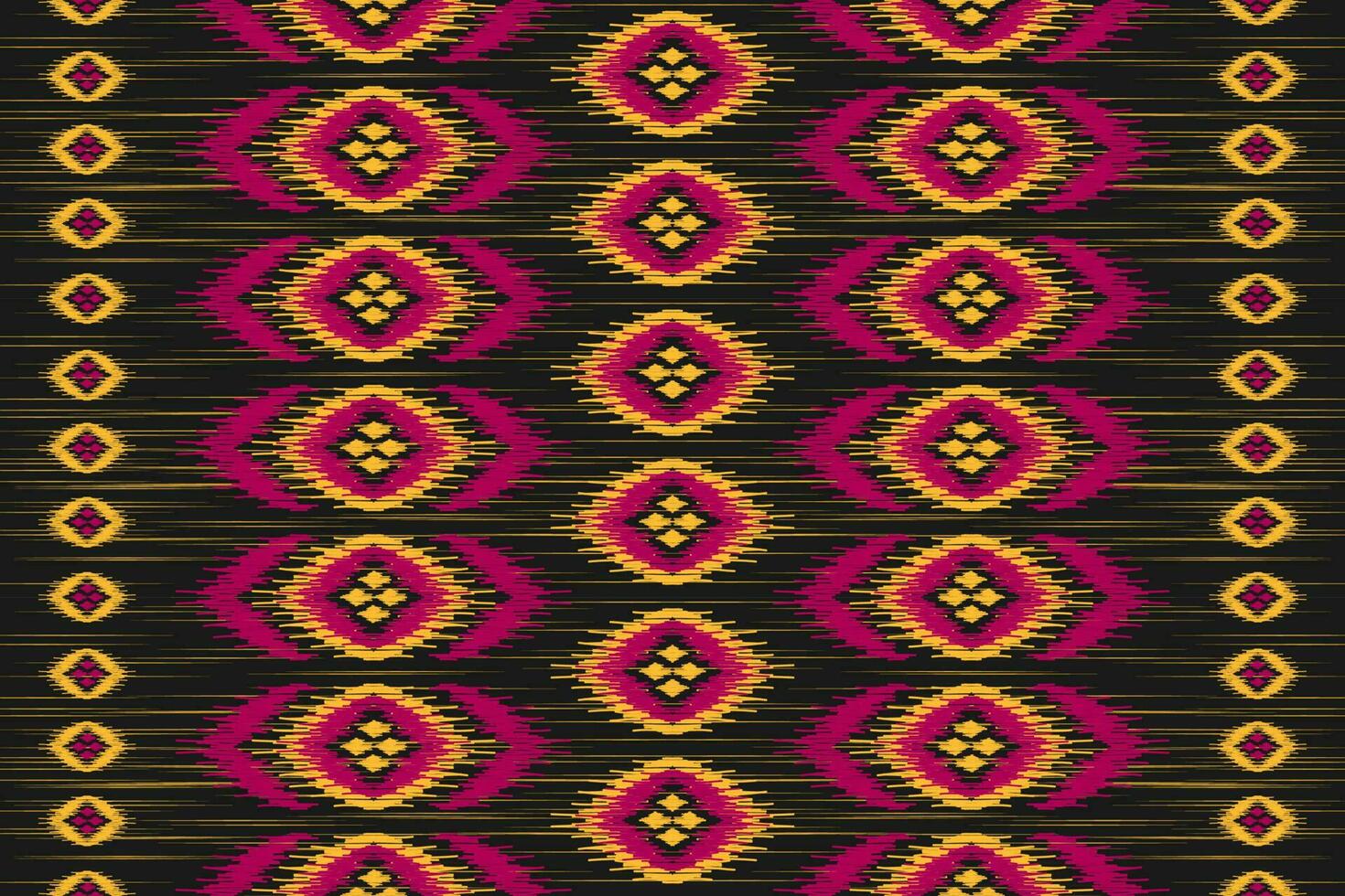 arte de patrón tribal étnico de alfombras. patrón étnico ikat sin fisuras. estilo americano, mexicano. vector