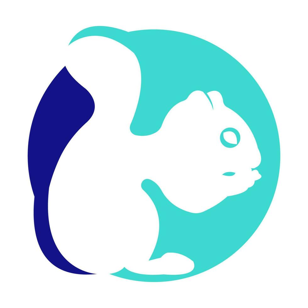 squirrel icon illustration vector