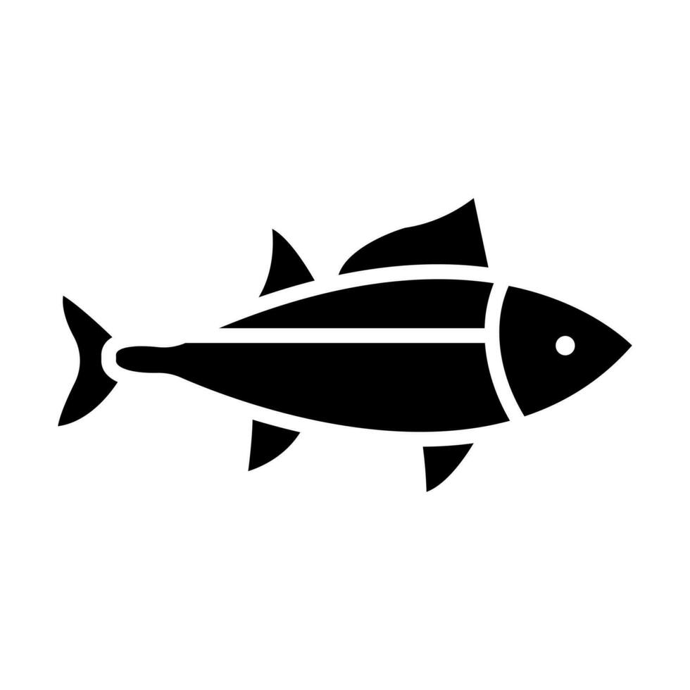 Tuna Vector Glyph Icon Design
